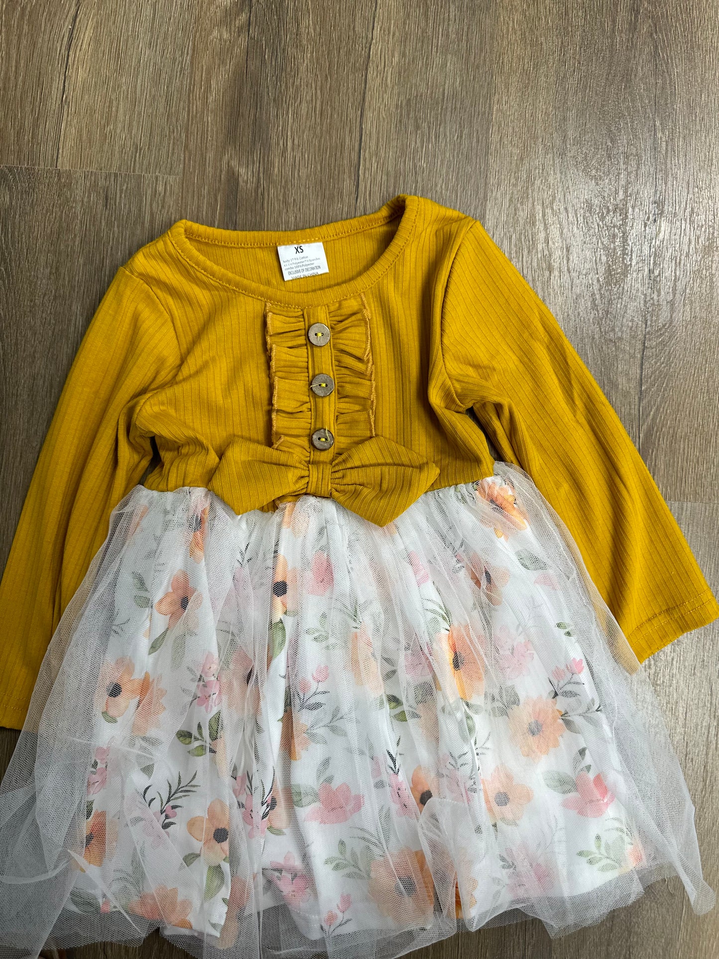 Yellow Flower Dress