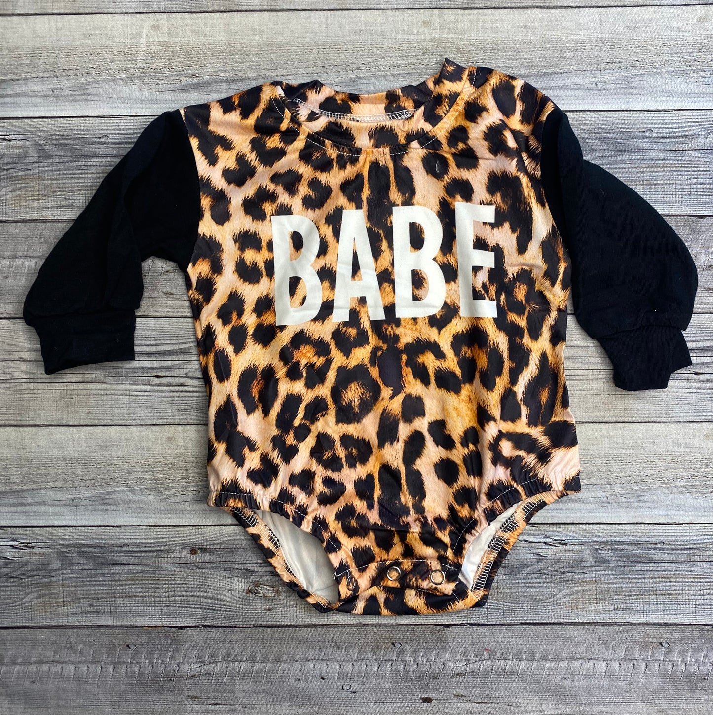 Cheetah Babe Onesie