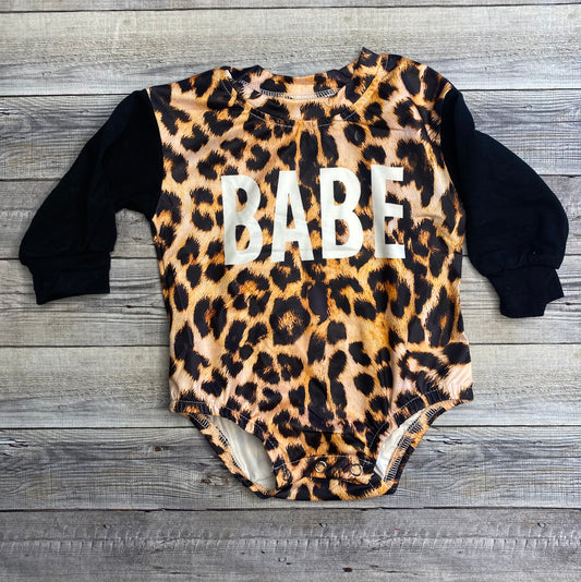 Cheetah Babe Onesie