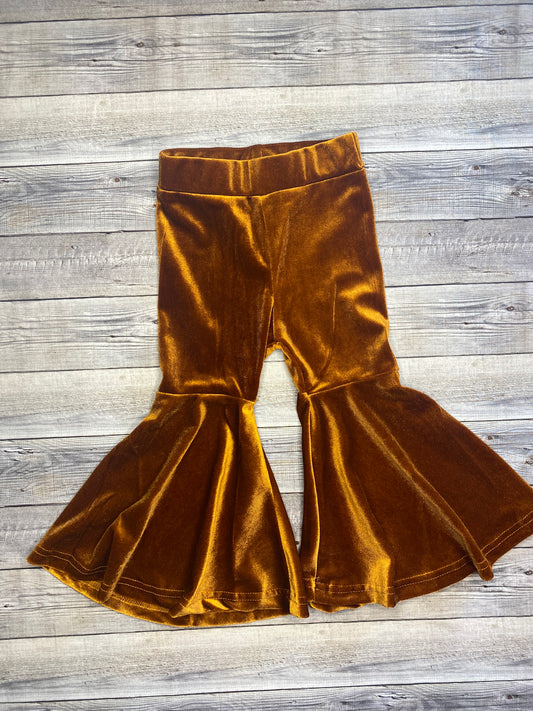 Burnt Orange Velvet Bells