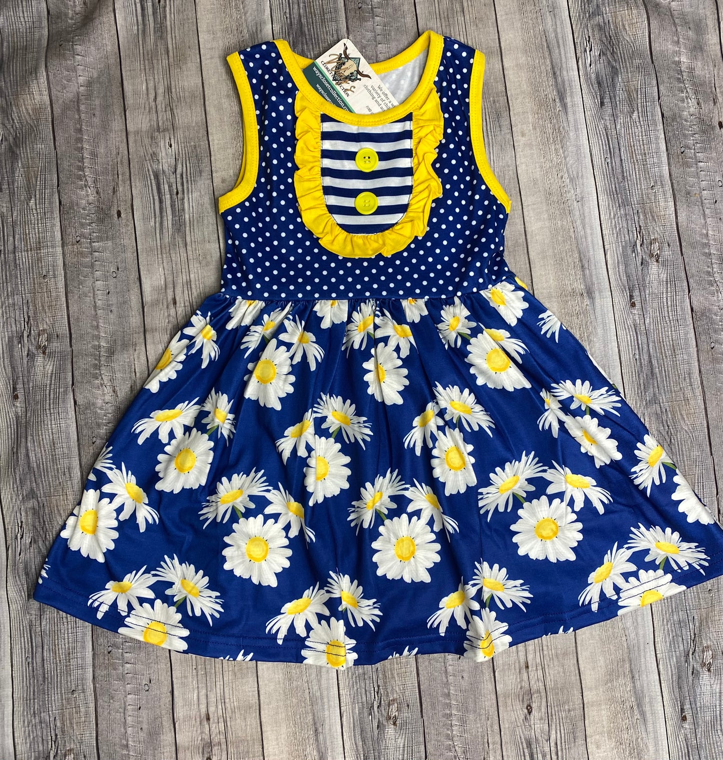 Blue Daisy Dress